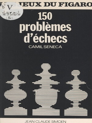 cover image of 150 problèmes d'échecs